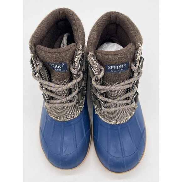 Sperry Kids Size 13 Blue Saltwater Duck Boots - Picture 5 of 8